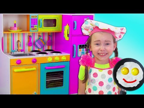 Alice Pretend Princess & Restaurant with Kitchen Toys