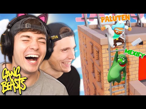 PALUTEN kämpft UNFAIR!!! | Gang Beasts