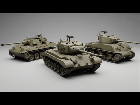 Every U.S. Tanks Used In WW2