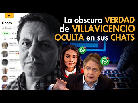 CRONOLOGÍA de los CHATS de Fernando VILLAVICENCIO (EXPLICADO)