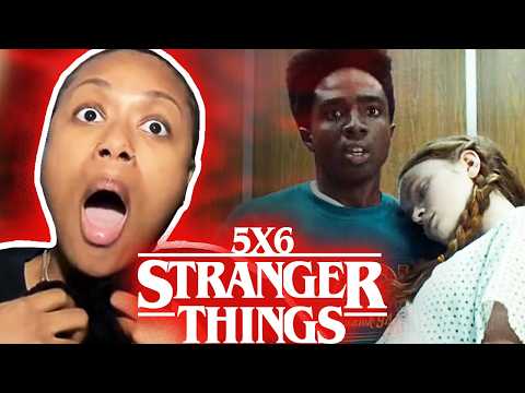 STRANGER THINGS season 5 episode 6 reaction ESCAPE FROM CAMAZOTZ