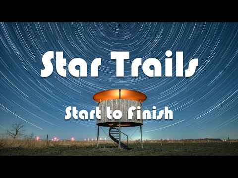 The Perfect Way to Capture the Night Sky in Moonlight: Star Trails!