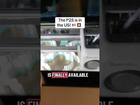 When will the P2S be available in the US? #bambulab #P2S #BambuLabP2S