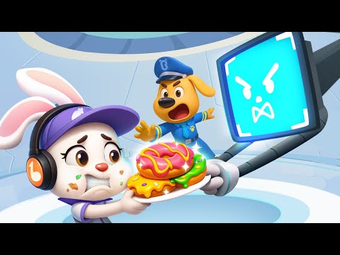 Eat Slow, Baby! | Healthy Habits | Safety  Tips | Sheriff Labrador | Kids Cartoon | BabyBus