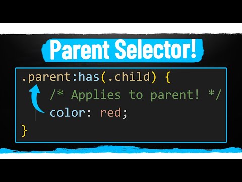This Is So Much More Than Just A Parent Selector