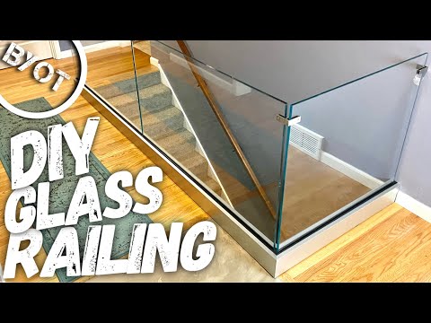 DIY GLASS RAILING