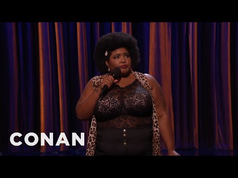 Dulcé Sloan On White Women Touching Her Afro | CONAN on TBS