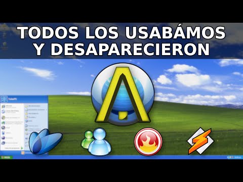 PROGRAMAS MUY POPULARES que ya NO se USAN (O DESAPARECIERON)