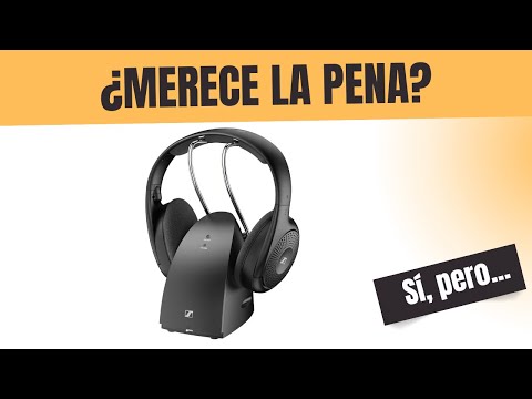SENNHEISER RS 120-W Black/Auriculares ONEAR INALÁMBRICOS