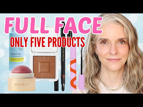Full Face Makeup with ONLY 5 PRODUCTS! | Minimal Makeup GRWM