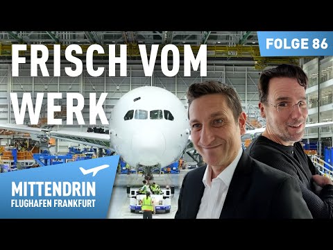Fresh from the factory - We're getting a new plane | Frankfurt Airport 86