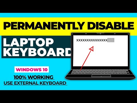 Permanently Disable Laptop Keyboard on Windows 10, 11 || Best 4 Methods💥
