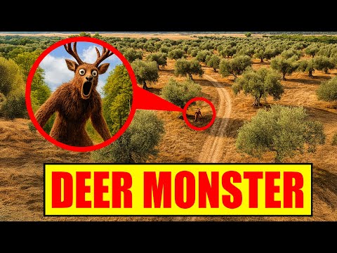 MY DRONE CAUGHT A REAL Deer Monster 99 Nights IN REAL LIFE!