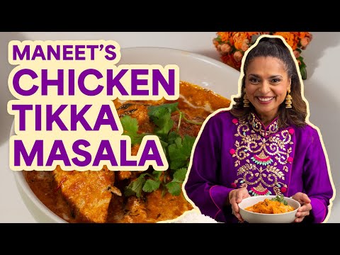 How to Make Maneet Chauhan's Chicken Tikka Masala | Maneet's Eats | Food Network