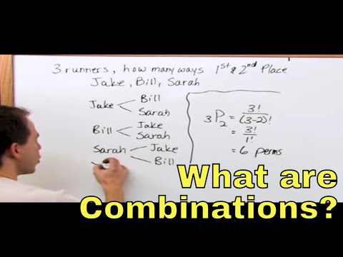 Combinations Vs. Permutations in Probability & Statistics? - [2]