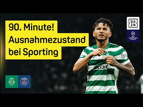 Sporting CP - Paris Saint-Germain | UEFA Champions League | DAZN Highlights