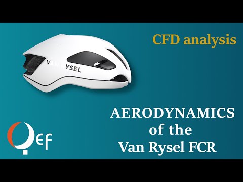 CFD Analysis of the Van Rysel FCR Aero Helmet