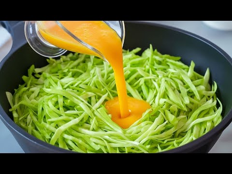 Cabbage with eggs is better than pizza! TOP🔝13 Simple and so Delicious Cabbage recipes