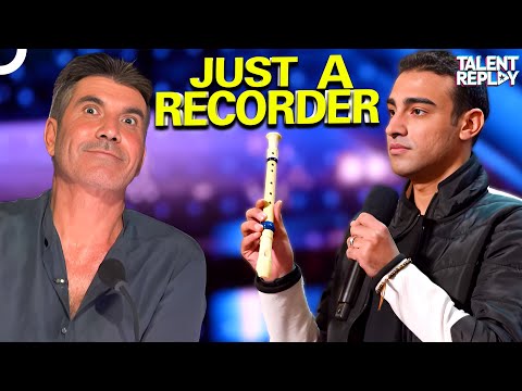 ONE RECORDER IS ALL IT TAKES! | America's Got Talent