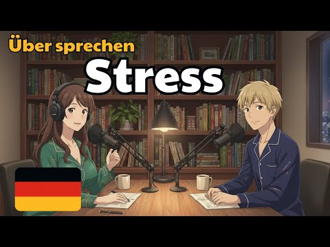 How to Talk About Your Stress in German | German Conversation Practice