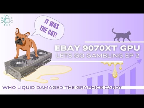 I Bought a Faulty 9070XT GPU from eBay! Can i repair it to make a Profit? | Lets go Gambling EP2