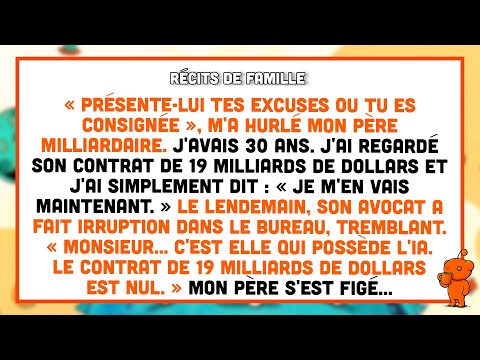 Mon père milliardaire m'a consignée à 30 ans pour 19 M$ — j'ai ruiné son empire avec mon IA secrète.