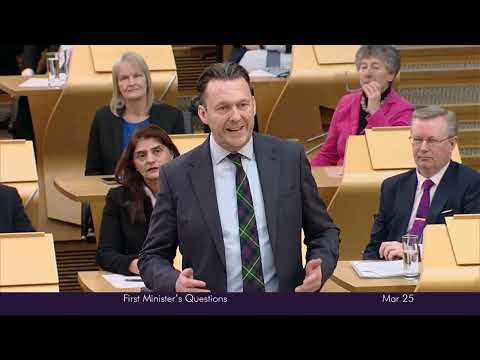 First Minister's Questions - 25 March 2026