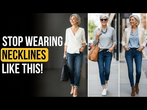7 GENIUS Neckline Styling Hacks to Look 10x More EXPENSIVE Over 60