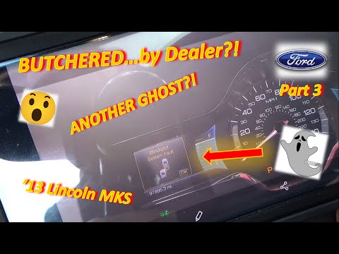 (Pt 3) Lincoln BUTCHERED...by Dealer?! ('13 MKS: Water Intrusion...NEW GHOST U3000?!)