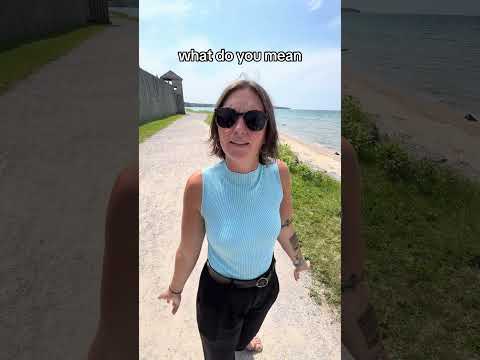 Is Taylor Swift at Colonial Michilimackinac??? #thisismackinac #taylorswift