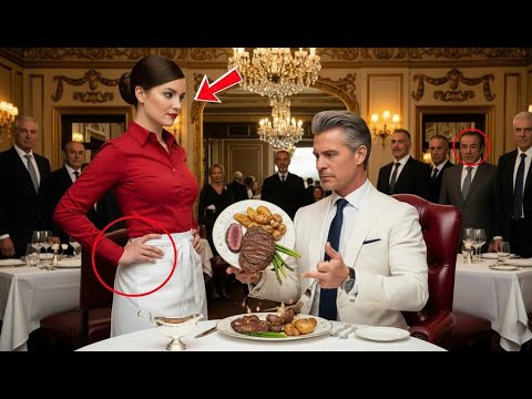 Everyone Feared the Rude Billionaire — Until the New Waitress Appear Finally Put Him in His Place