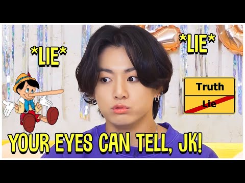 BTS Jungkook Can't Lie, Because His Eyes Reveal The Truth