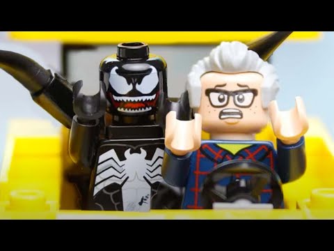 LEGO Venom Transformation STOP MOTION LEGO Superheroes: Venom Attacks!  | Billy Bricks | WildBrain -
