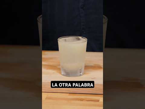 Mezcal, Chartreuse and Cherry, it's the La Otra Palabra