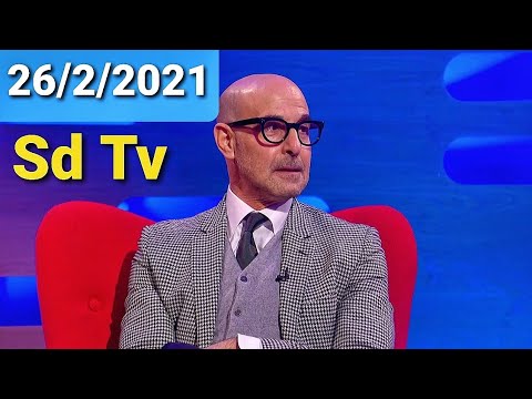 Graham Norton Show 26/2/2021 Kate Winslet, Stanley Tucci, Orlando Bloom, Aisling Bea, Ellie Goulding