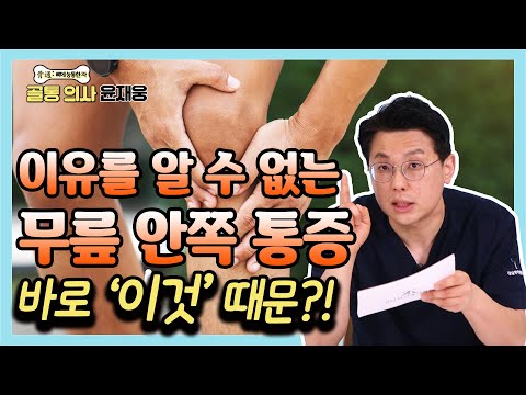 무릎 통증 일으키는 '거위발건염' 예방하는 초간단 스트레칭! - 골통 의사 윤재웅 #52 거위발건염