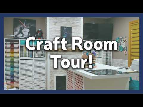 How I Organize My Craft Room!