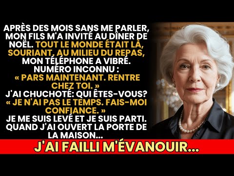Mon Fils M’a Invitée Pour Noël… J’ai Reçu: «Pars Maintenant» Quand J’ai Ouvert La Porte De La Maison