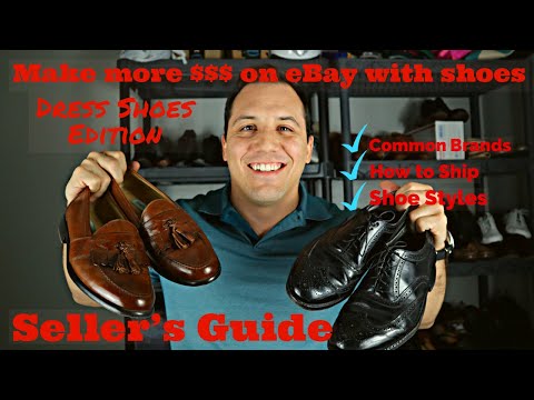 Beginner's Guide to Selling Men's Dress Shoes on Ebay 2020