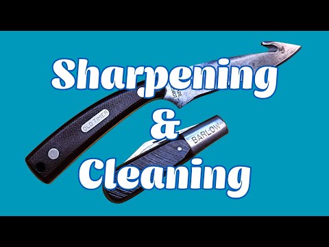 A Classic Schrade and a Vintage Imperial Needed Some Conditioning!