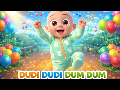 📌 Dudi Dudi Dam Dam 🥁💛🎵 | Cute Babies Enjoying Fun Rhythm Moves 😺 | Baby Bubbles #dudidudidamdam