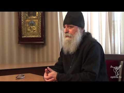 Беседа оптинской братии с мон. Иоанном (Адливанкиным)