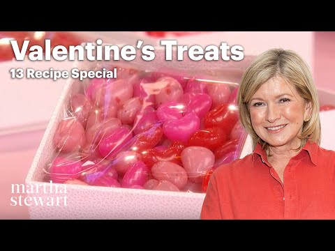 Martha Stewart's Best Valentine's Day Treats | 13 Romantic Recipes