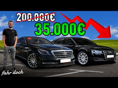 SO GÜNSTIG! LUXUS-LIMOS GEBRAUCHT KAUFEN? Mercedes S500 vs Audi A8 | Fahr doch