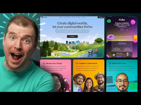 Reacting to 20 Beautiful Landing Page Web Designs in 2025
