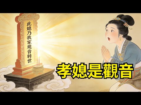 媳婦每日給瘋婆婆喂飯擦身，丈夫嫌丟人要休妻！壹夜暴雨沖垮祠堂，神位顯靈：此媳乃我家觀音轉世！#情感 #生活 #民間故事 #故事分享 #感人故事