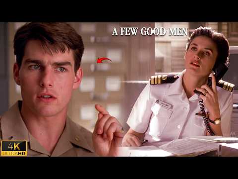 Tom Cruise & Demi Moore First Meeting | A Few Good Men (1992)