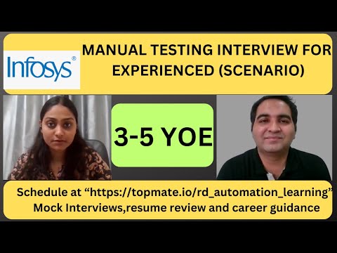 Manual Testing Interview Questions and Answers| Manual Testing Mock Interview for Experienced