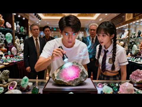 Poor courier mocked, gains x-ray sight, finds rare jade; the CEO beauty wants to marry him instantly