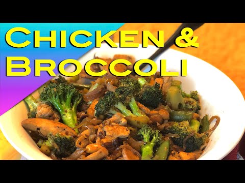 Chicken & Broccoli stir-fry - Cooking Kosher #shorts